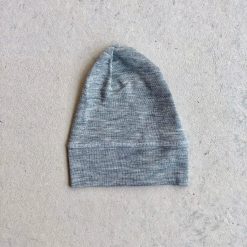 Mössa ullsilke Grå, GOTS-certifierad, Engel