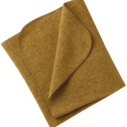Babyfilt ullfleece – 100% ekologisk merinoull Saffran, Engel